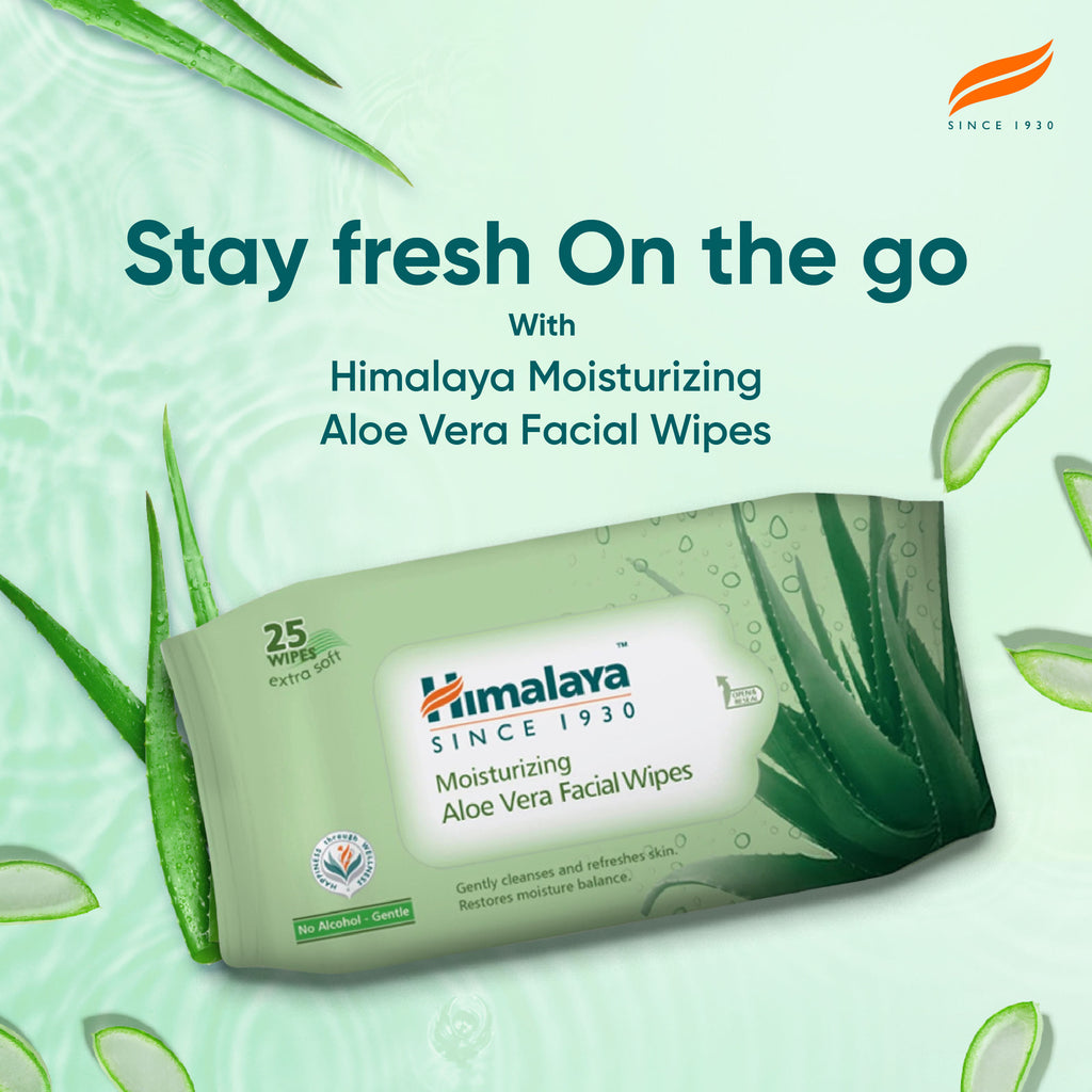 Moisturising Aloe Vera Facial Wipes