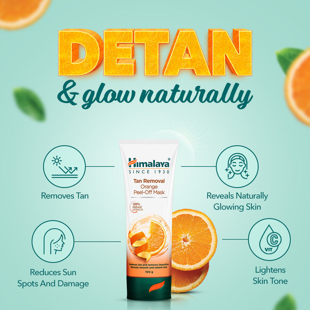 Tan Removal Orange Peel-Off Mask