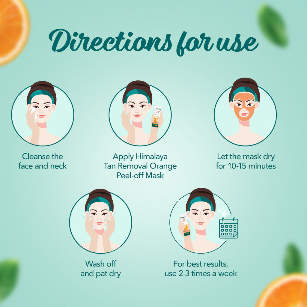 Tan Removal Orange Peel-Off Mask