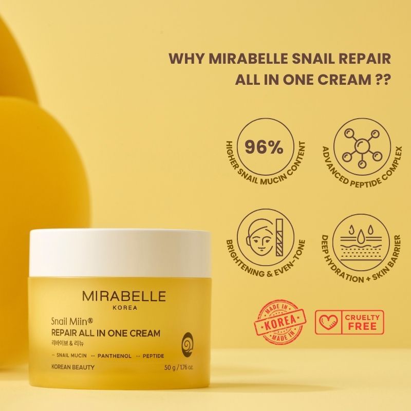Snail Miin Repair All In One Moisturing Cream