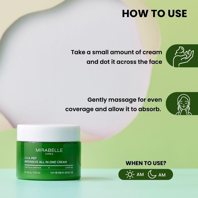 Cica + Peptide All in One Moisturing Cream
