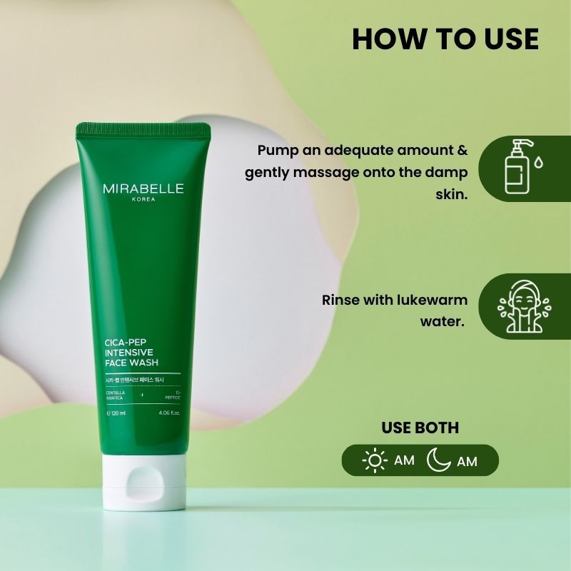 Cica + Peptide Intensive Face Wash