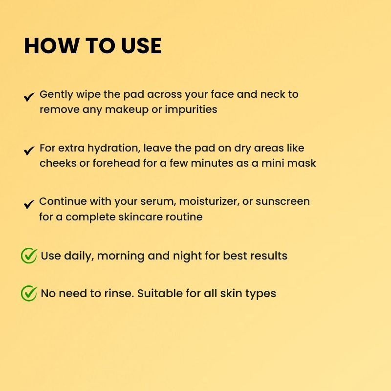 Vitamin Toner Pads