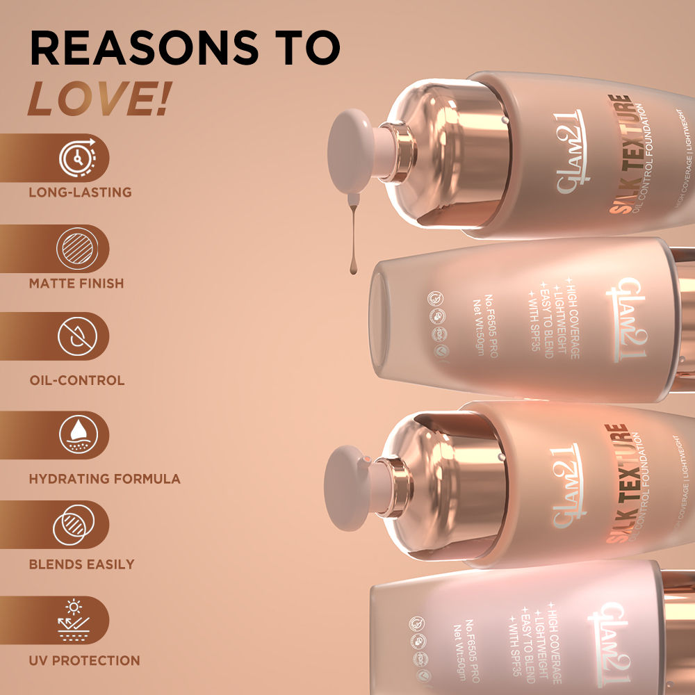 Silk Foundation With Oil-free Formula & SPF35
