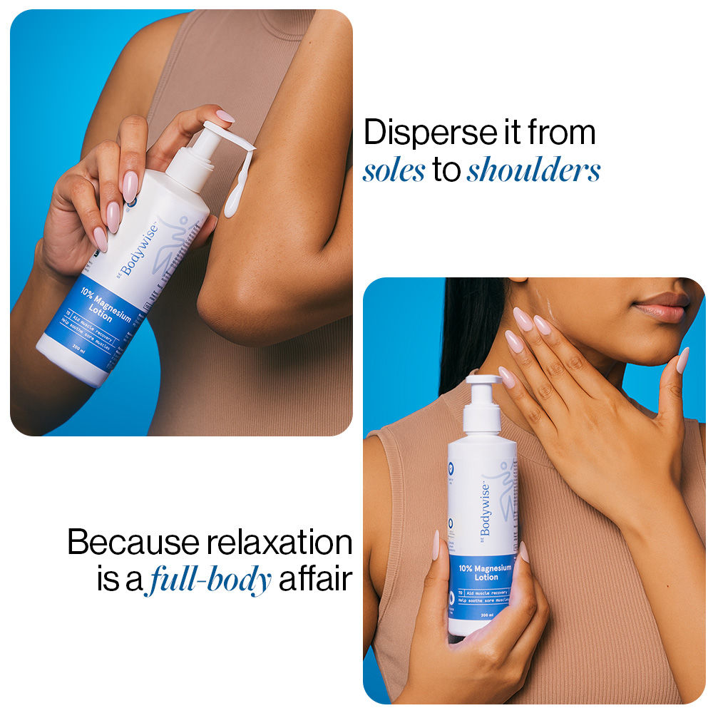 10% Magnesium Body Lotion For Muscle Soreness & Cramps