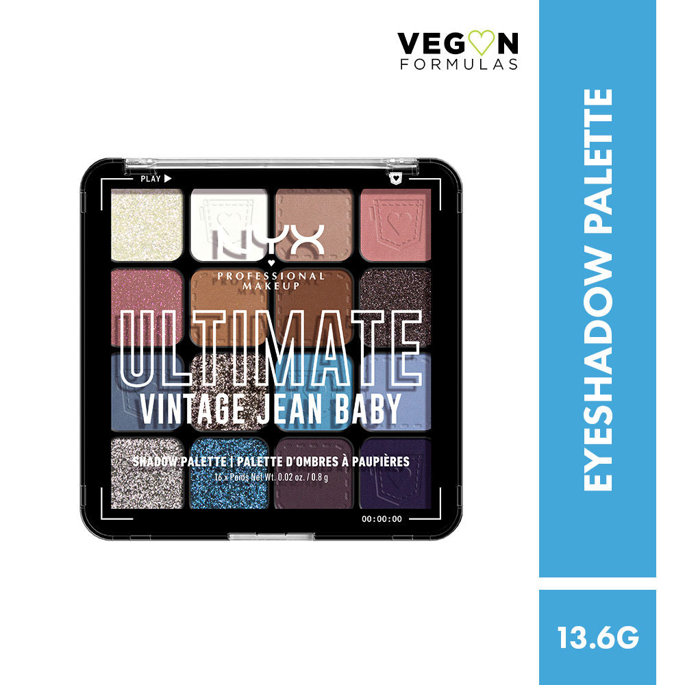 Ultimate Shadow Palette - Warm Neutrals - Vintage Jeans