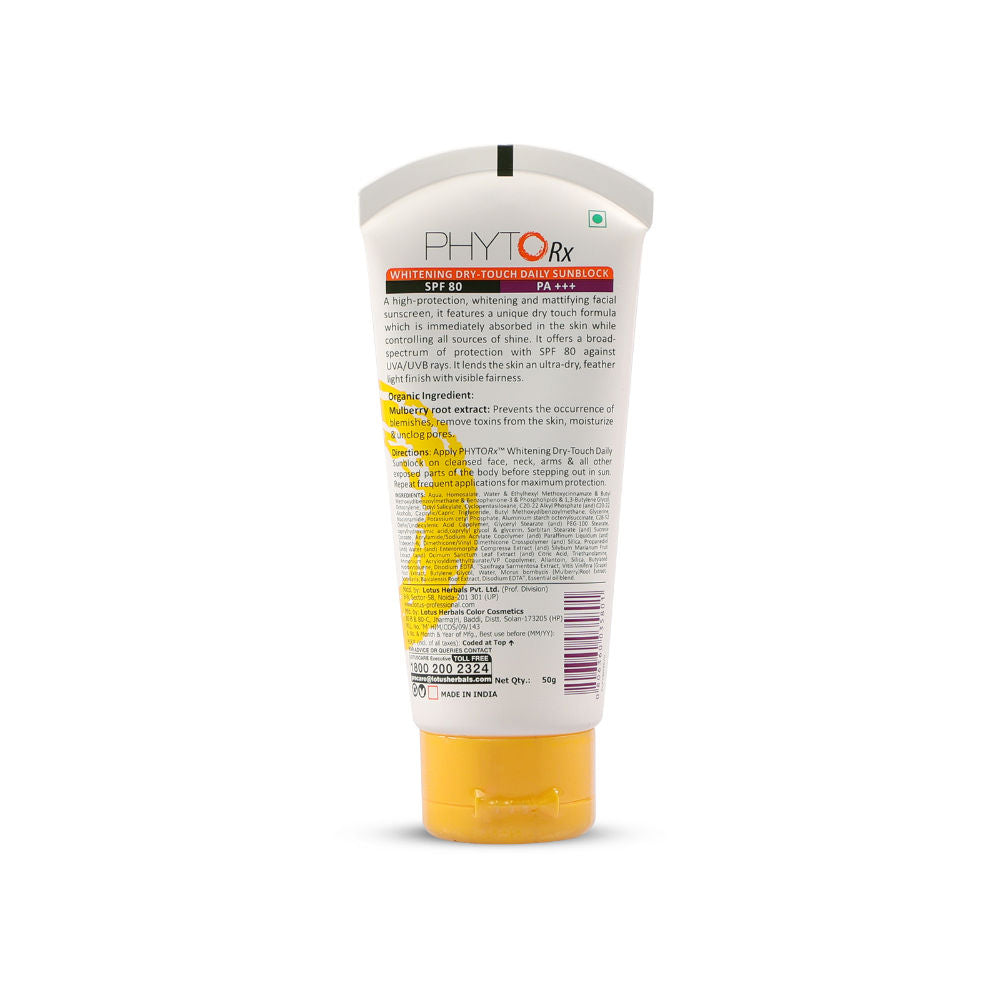 PhytoRx Whitening Dry-Touch Daily Sunblock SPF 80 PA+++