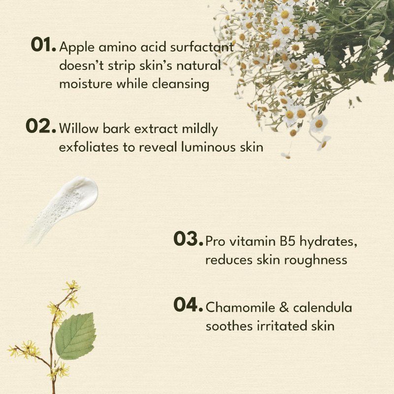 Apple Amino Foam Facewash