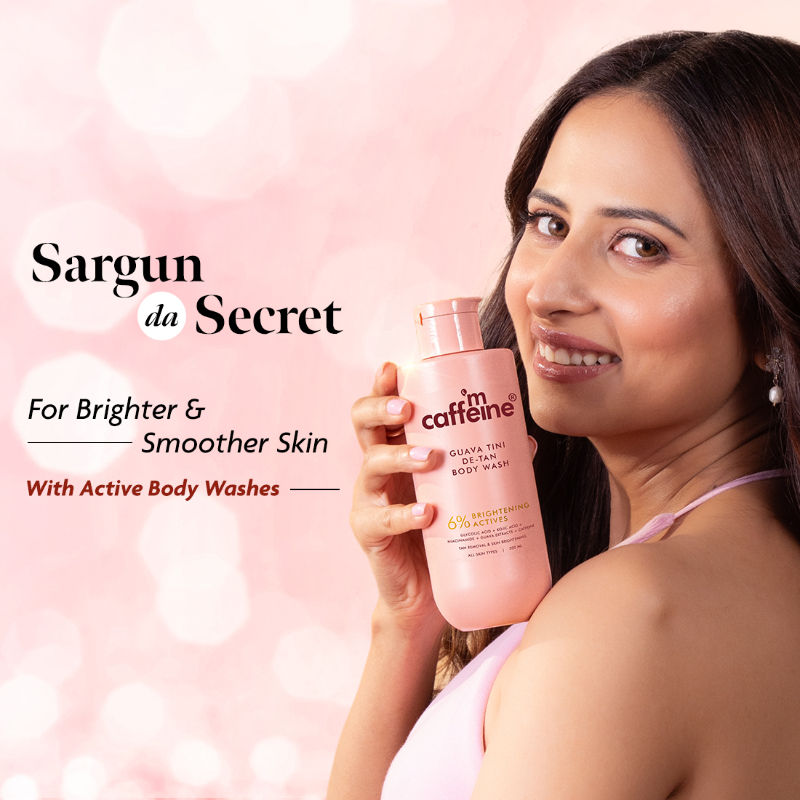 1% Glycolic Acid Detan Body Wash, 5% Niacinamide-Kojic Acid Reduces Dark Spots & Brightens