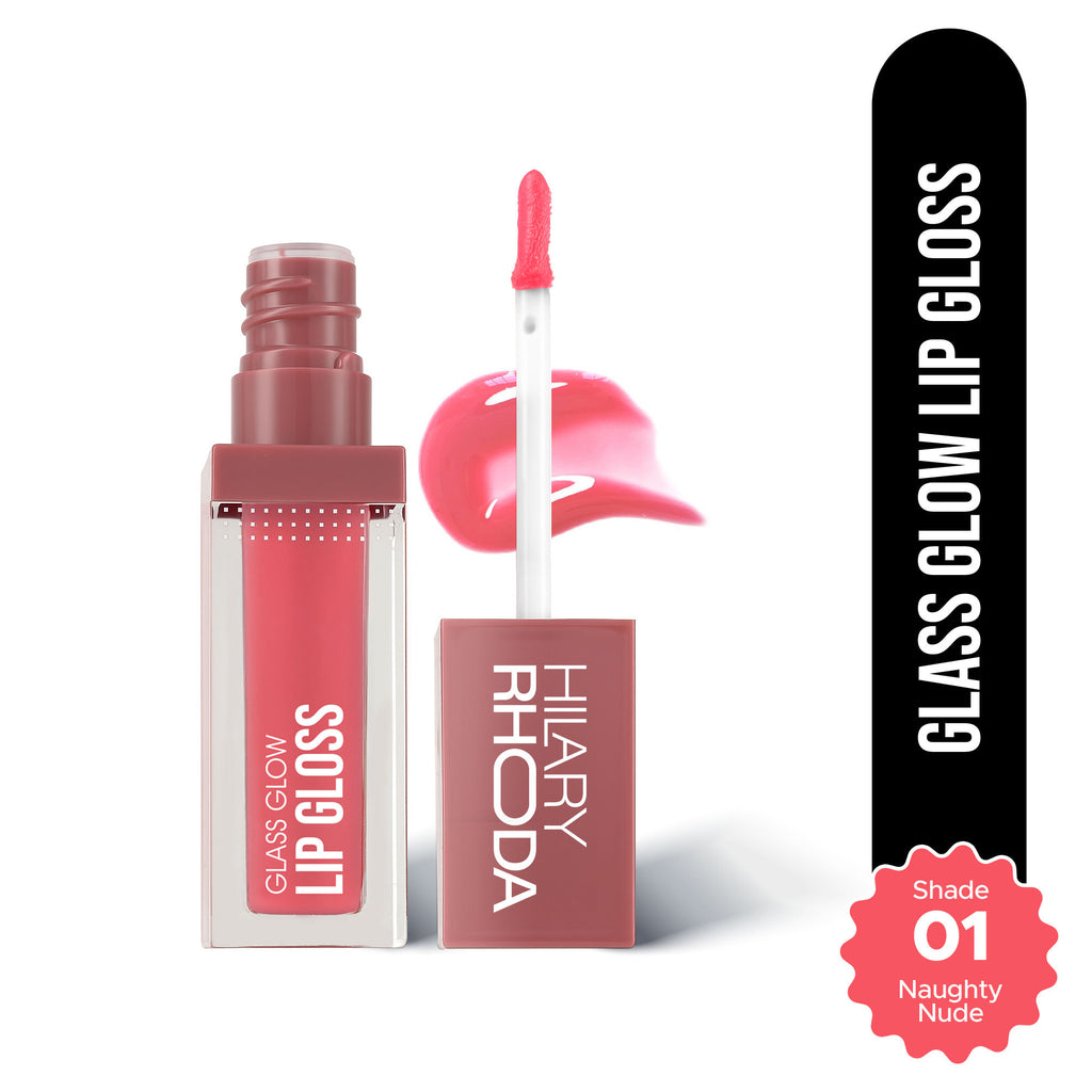 Glass Glow Lip Gloss - Naughty Nude 01