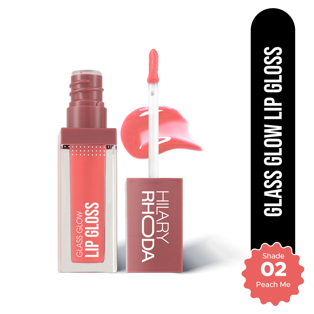 Glass Glow Lip Gloss - Peach Me 02