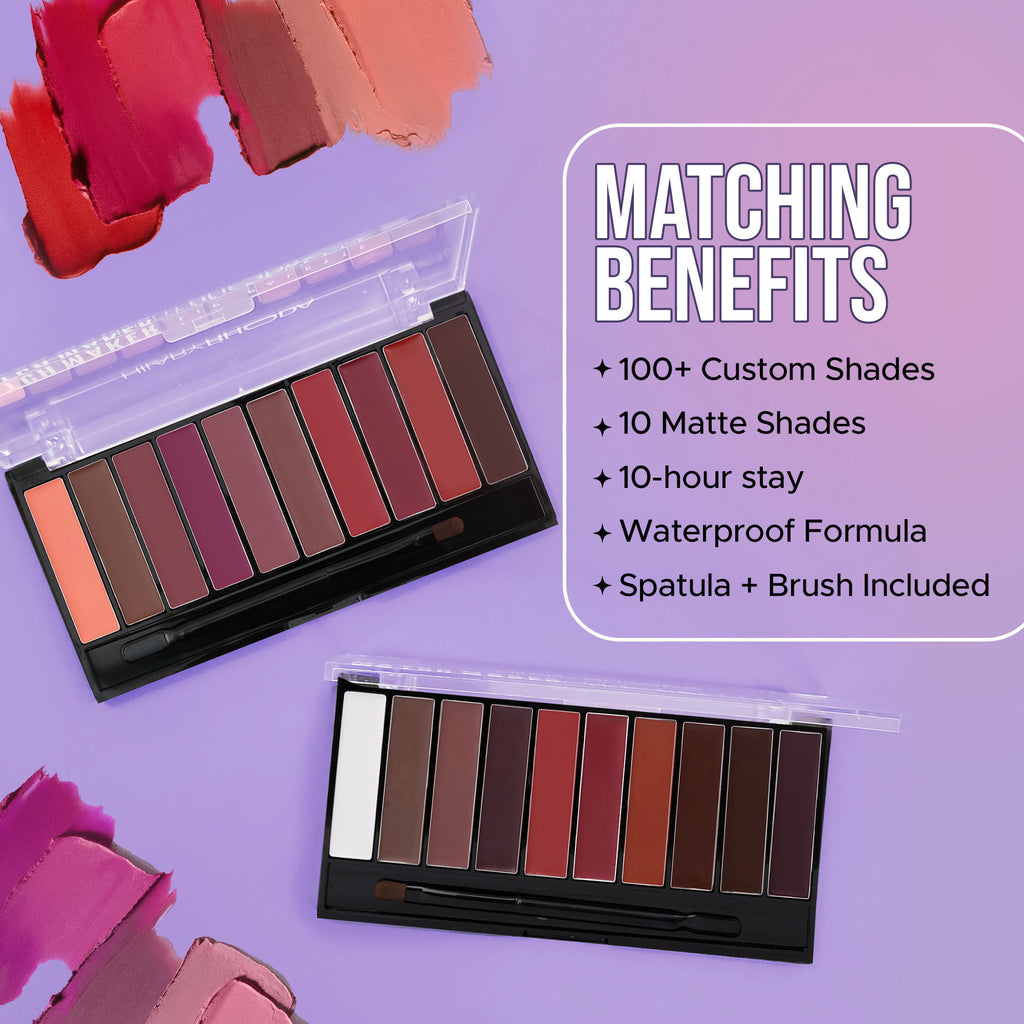 Match Maker Waterproof Lip Palette