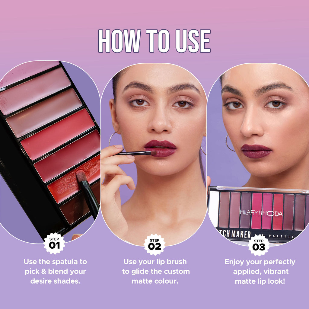 Match Maker Waterproof Lip Palette