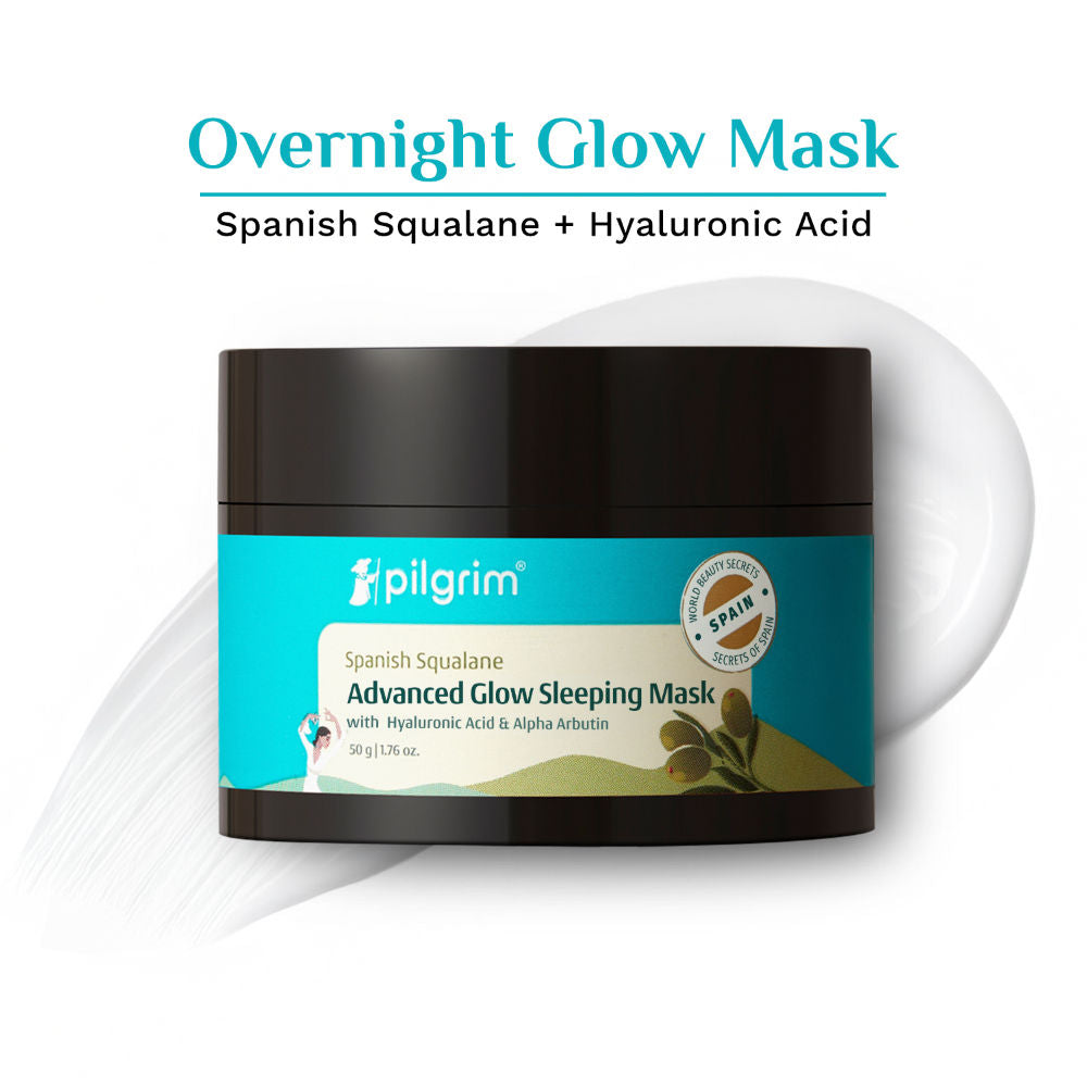 Squalane Glow Sleeping Mask with Alpha Arbutin & Hyaluronic Acid