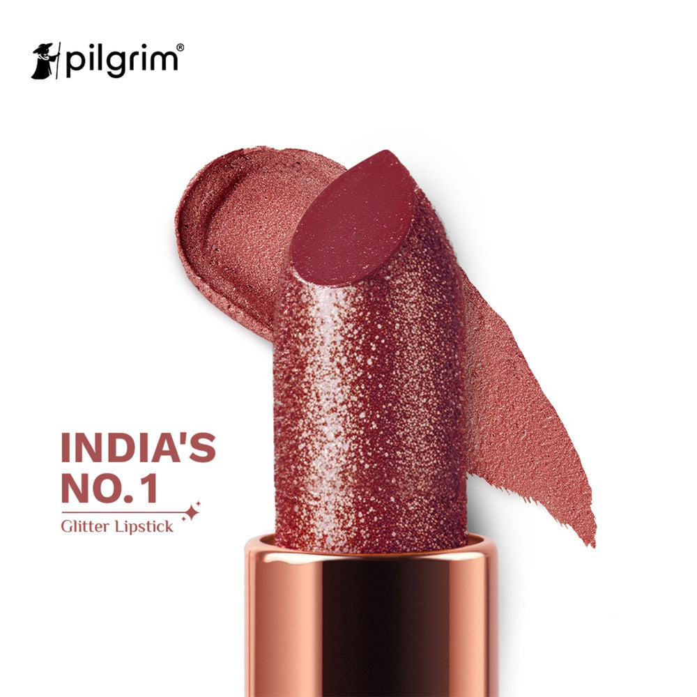 Glitter Lipstick With Matte Finish