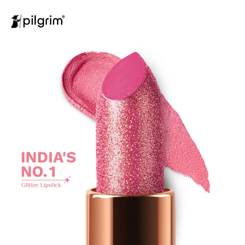 Glitter Lipstick With Matte Finish - Chic Haseena06