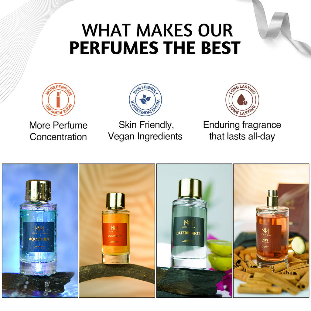 NM New York Oudacity Luxury Perfume with Unisex fragrance & Long-lasting Stay