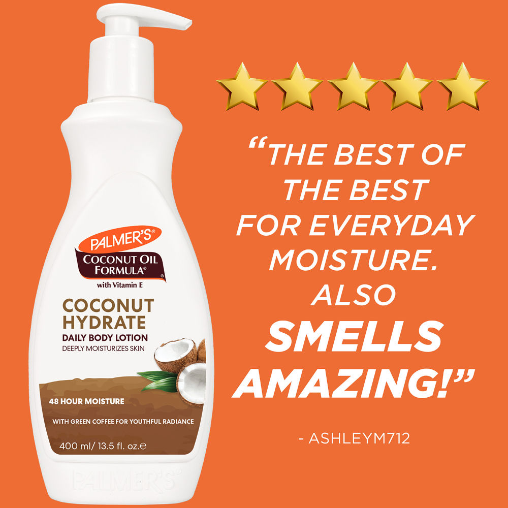 Coconut Oil Body Lotion With Green Coffee Extract For Deep Moisturization