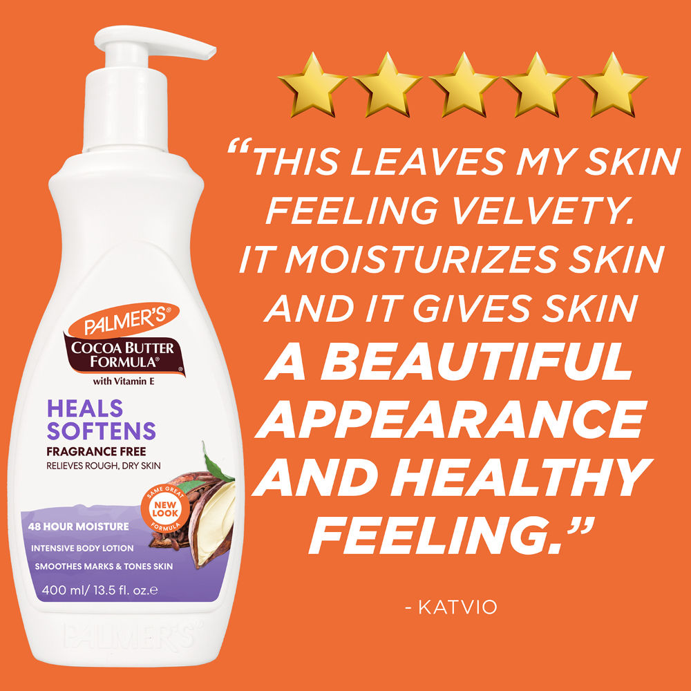 Cocoa Butter Formula Heals Softens Fragrance Free Body Lotion