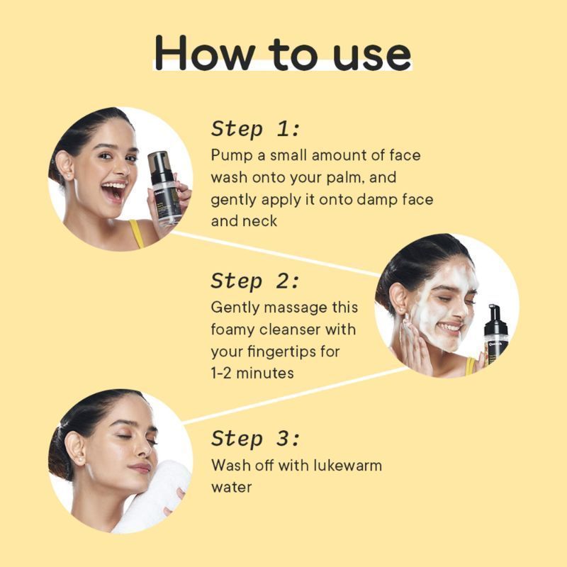 Vitamin C Foaming Face Wash for Brighter Skin
