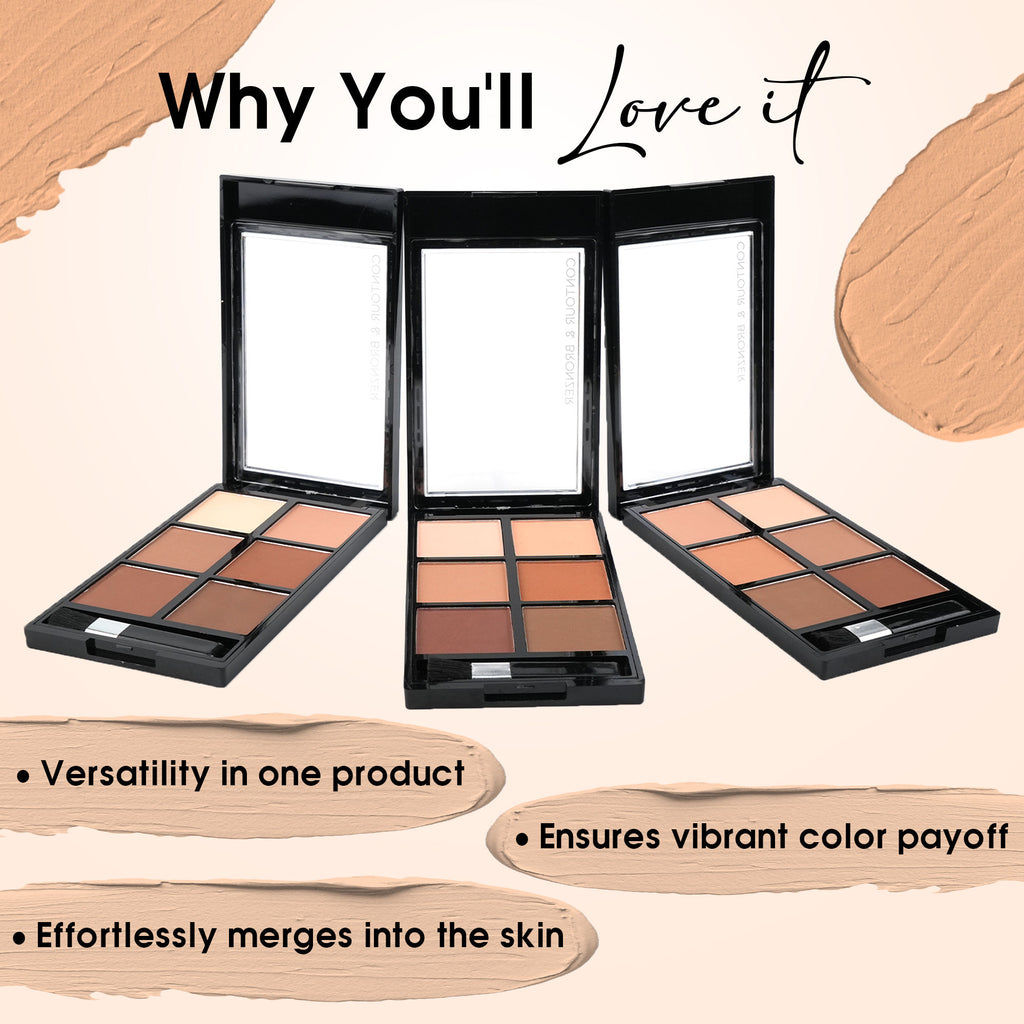 Contour & Bronzer Palette