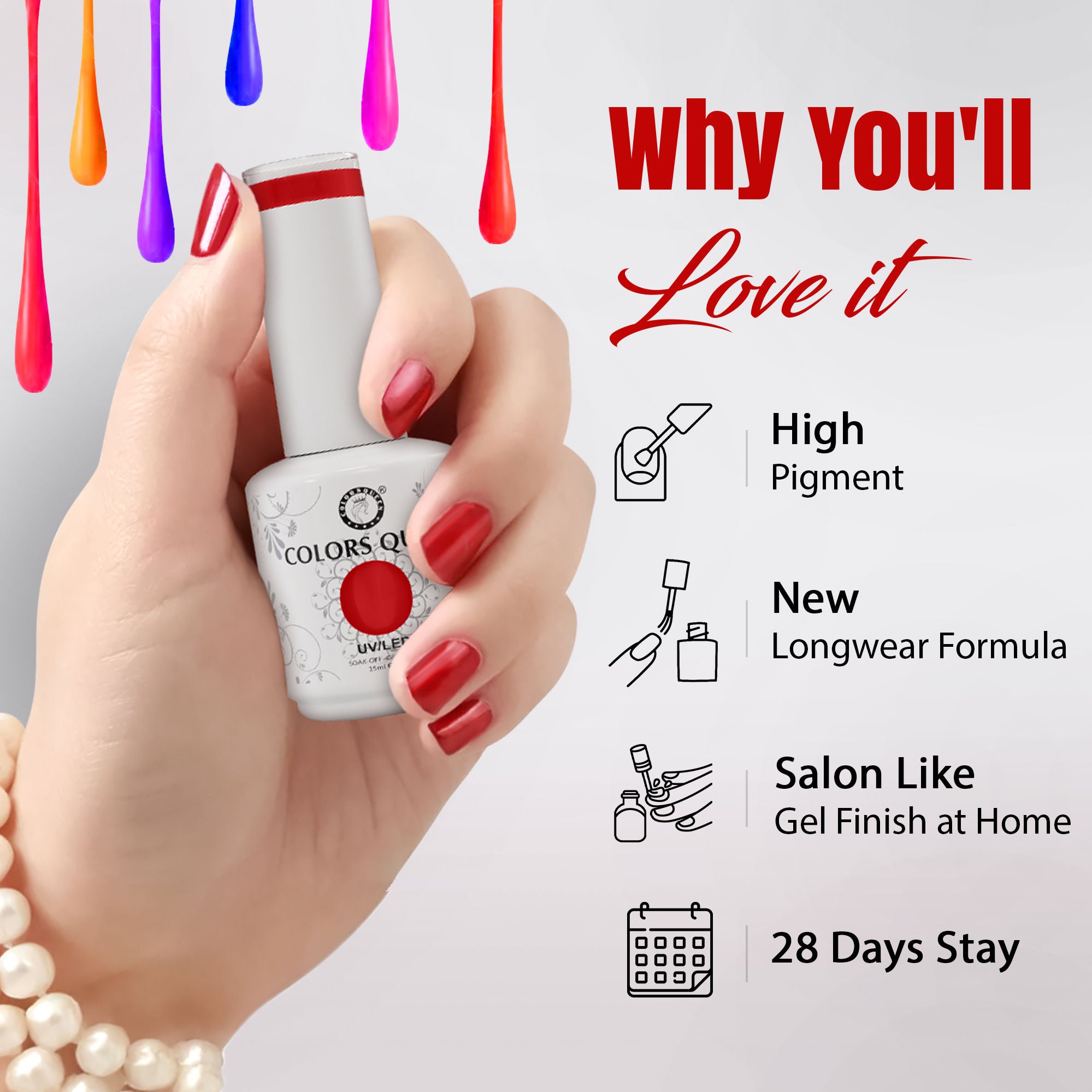 UV LED Soak Off Gel Polish