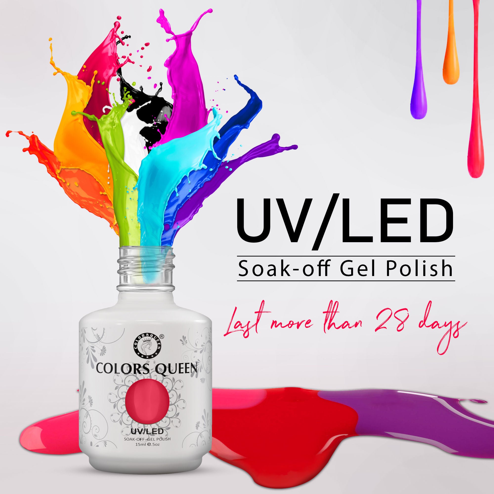 UV LED Soak Off Gel Polish - 222