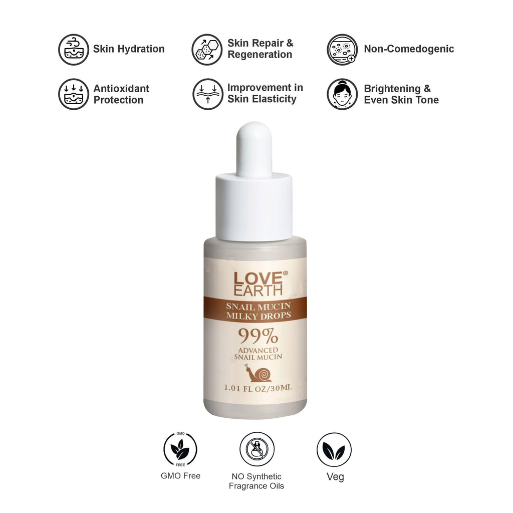 Snail Mucin Milky Drops