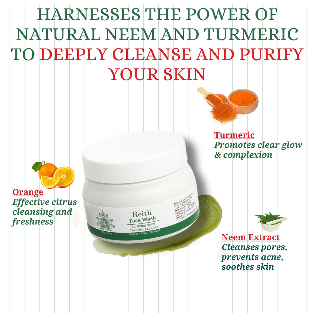 Face Wash With Turmeric Exfoliate