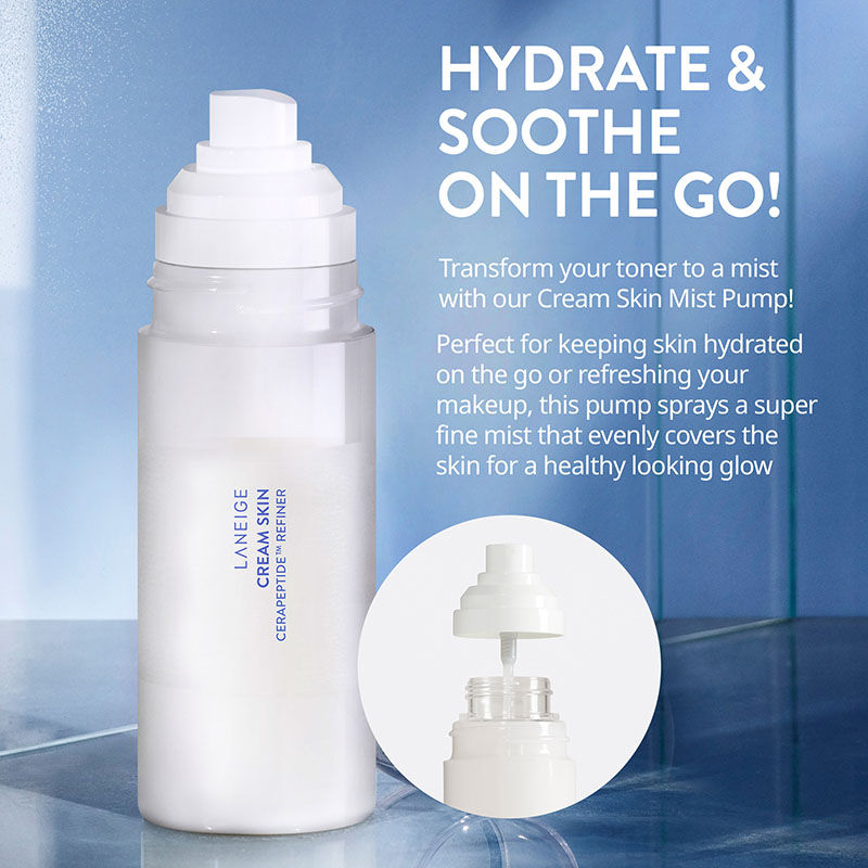 Cream Skin Cerapeptide Mist Pump Spray