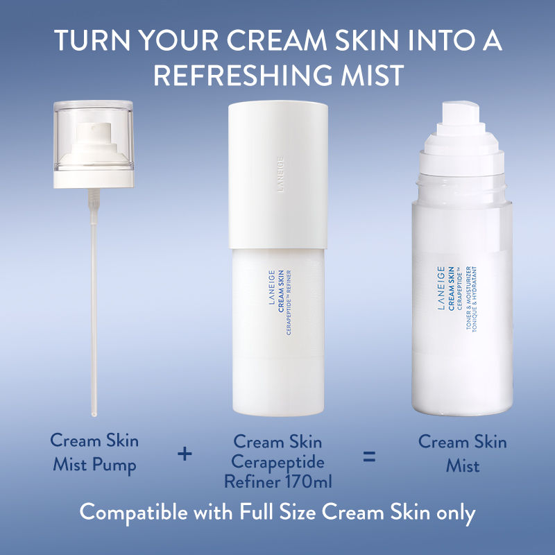 Cream Skin Cerapeptide Mist Pump Spray