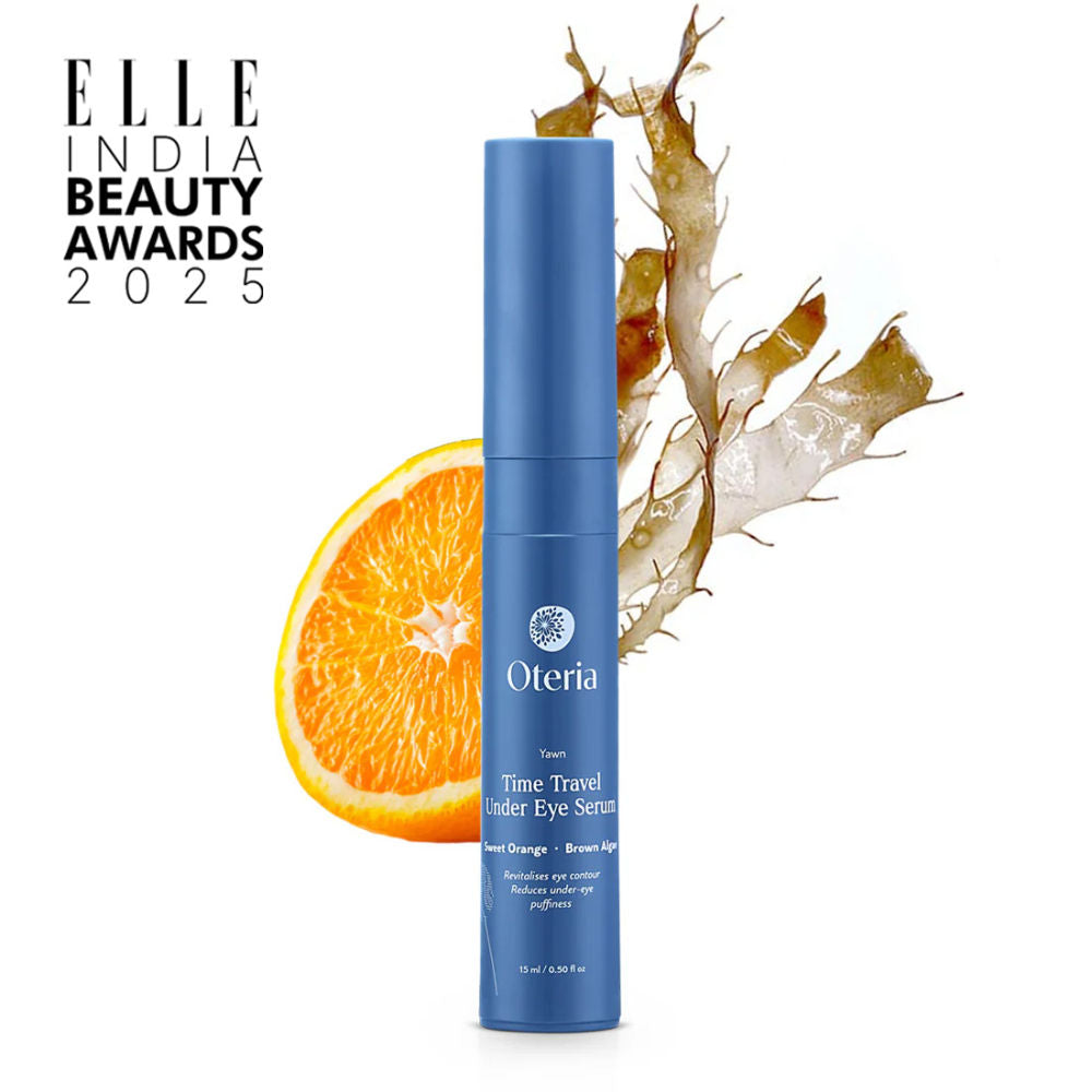 Under Eye Serum for Dark Circles And Puffiness With Brown Algae and Sweet Orange
