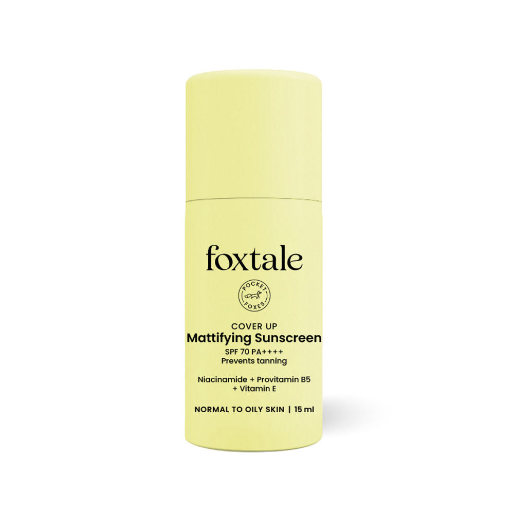 SPF 70 Gel-Cream Sunscreen for Oily Skin with PA++++ & Niacinamide - 15ml
