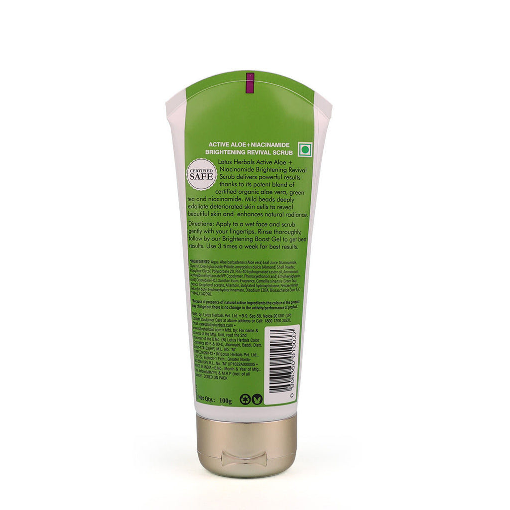 Active Aloe + Niacinamide Brightening Revival Scrub