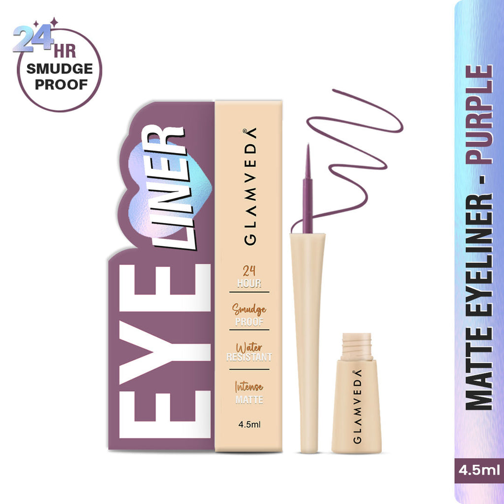 Super Matte Liquid Intense Eyeliner - Purple