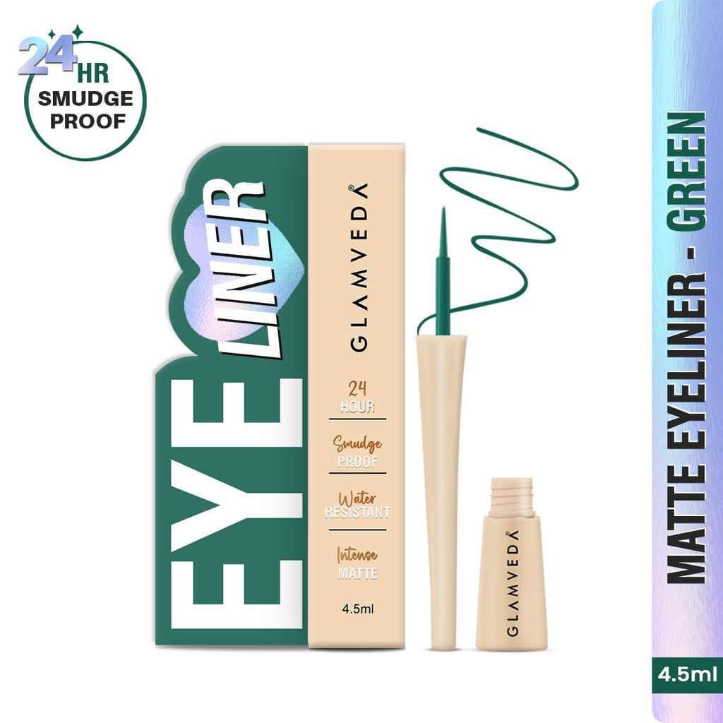 Super Matte Liquid Intense Eyeliner - Green