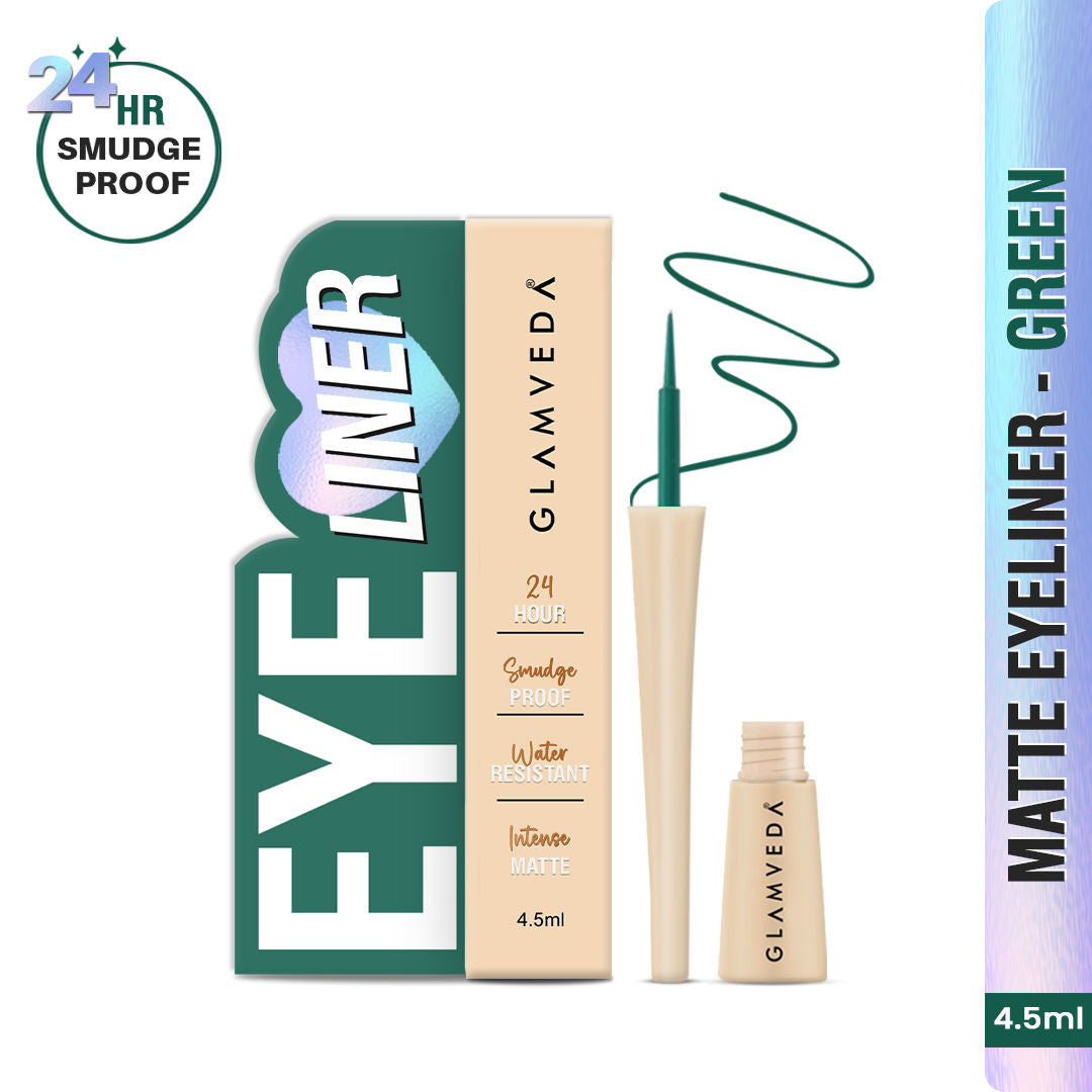 Super Matte Liquid Intense Eyeliner - Green