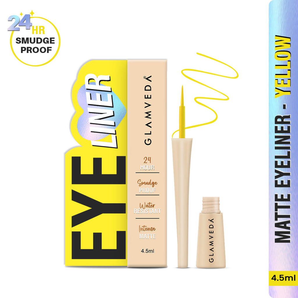 Super Matte Liquid Intense Eyeliner - Yellow