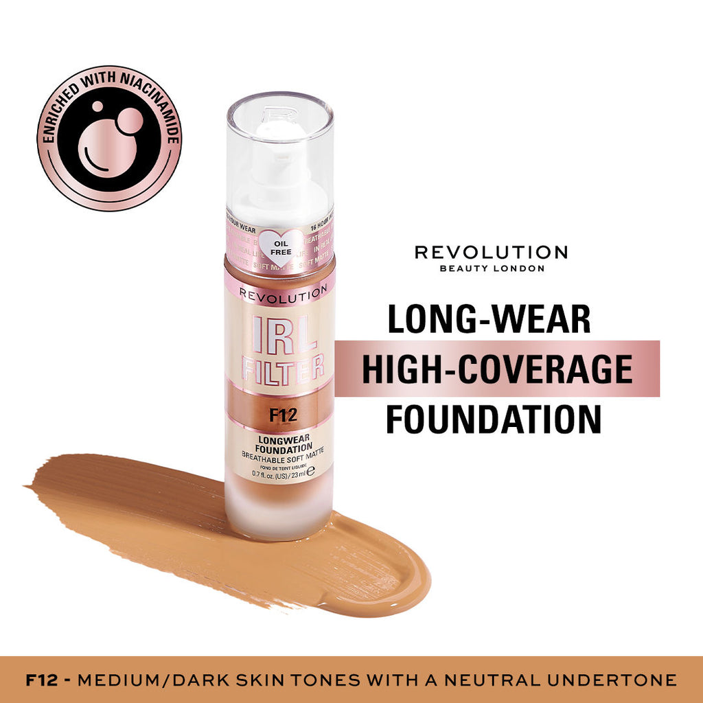 IRL Filter Longwear Foundation - F12