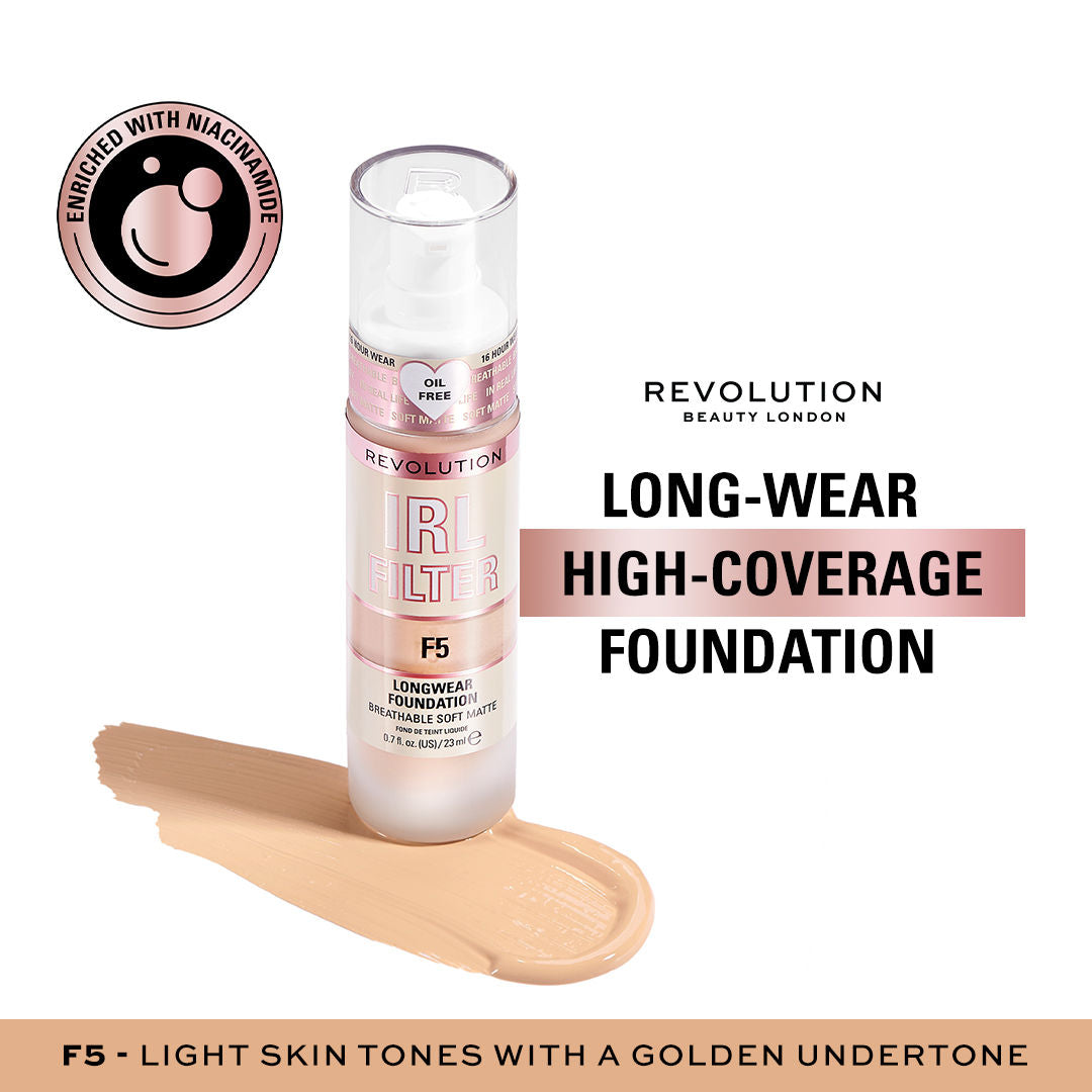 IRL Filter Longwear Foundation - F5
