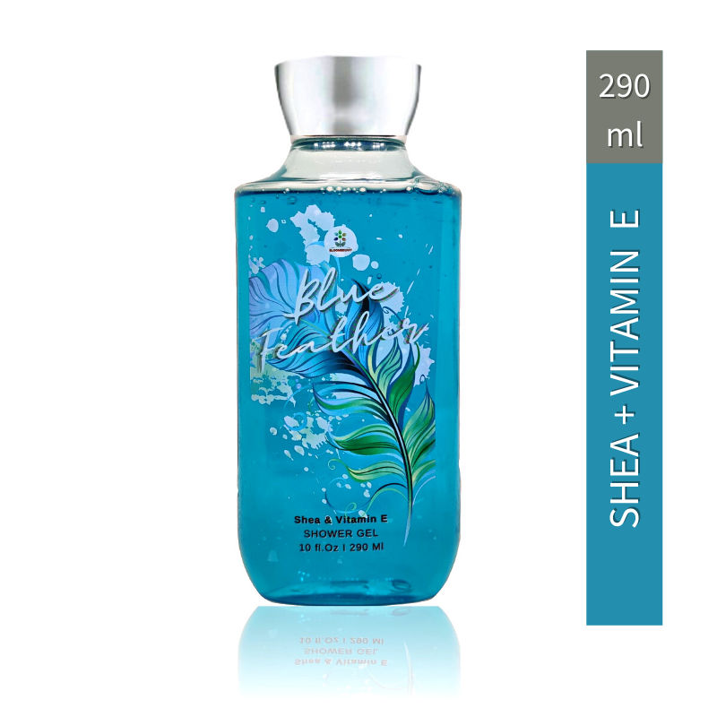 Blue Feather Shower Gel