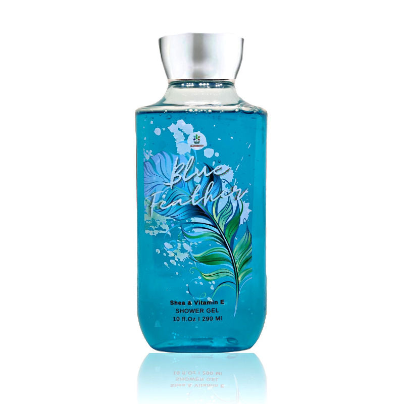 Blue Feather Shower Gel