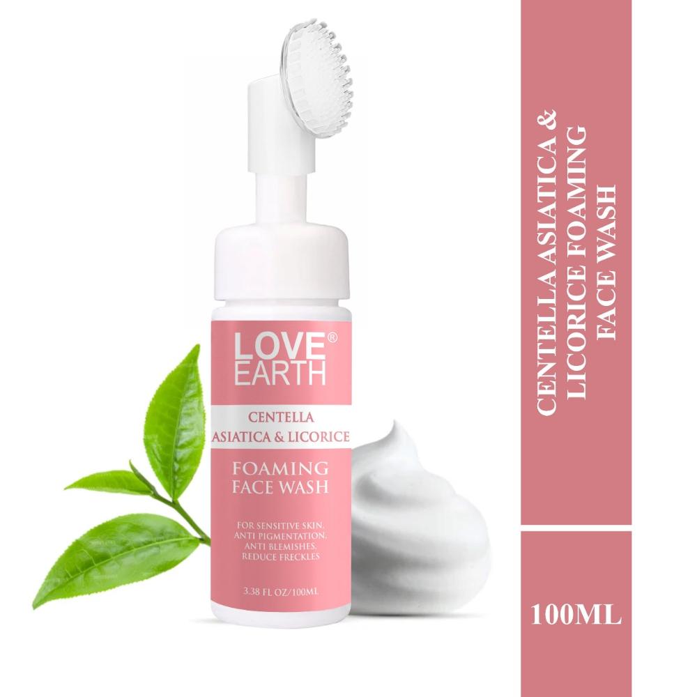 Centella Asiatica & Licorice Foaming Face Wash