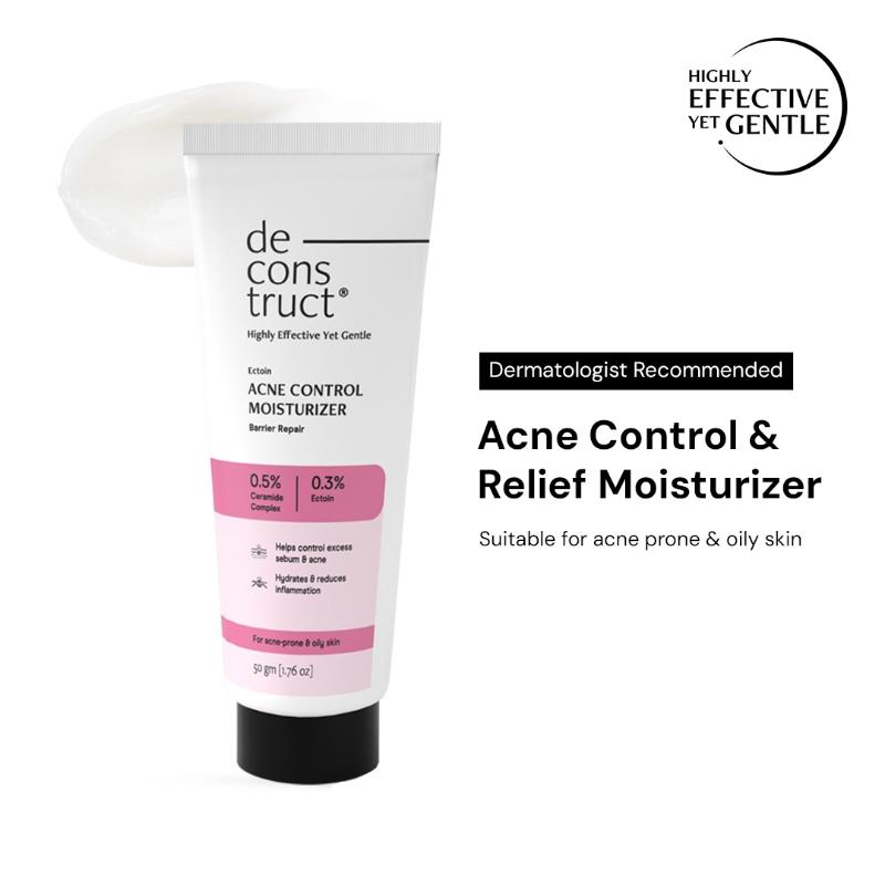 Acne Control Moisturiser, Lightweight & Non-Sticky, Ectoin & Ceramides