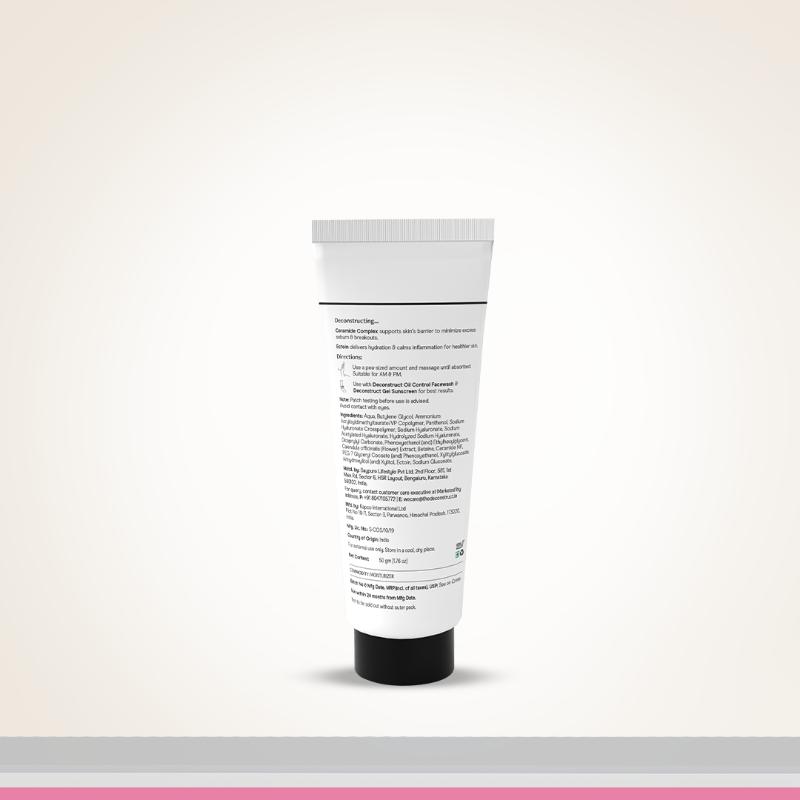 Acne Control Moisturiser, Lightweight & Non-Sticky, Ectoin & Ceramides