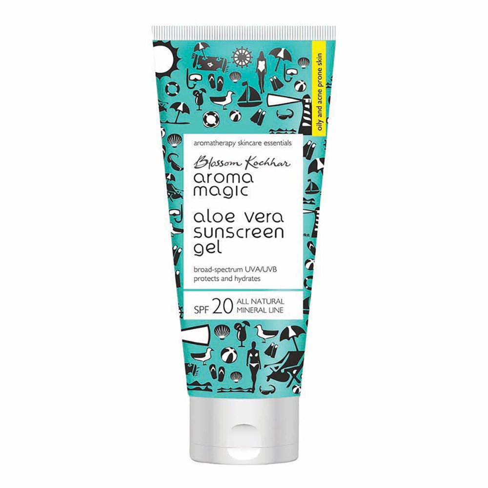 Aloe Vera Gel Sunscreen Gel SPF 20 UVA/UVB All Natural Mineral Line