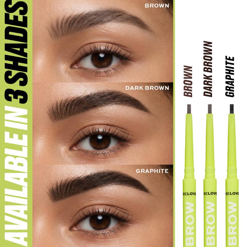 Revolution Relove Blade Brow Pencil Dark Brown