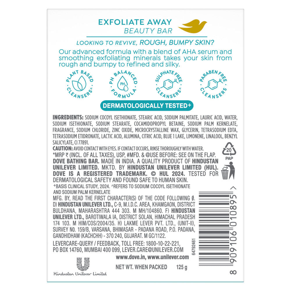 Exfoliate Away Serum Beauty Bar with 4% Refining Serum + AHA