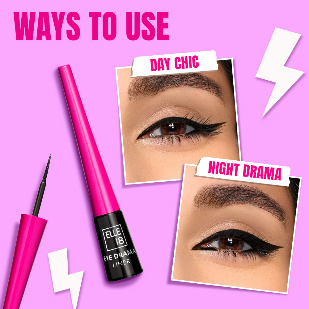 Eye Drama Liner, Matte Finish, Long Lasting, Water Resistant - Black