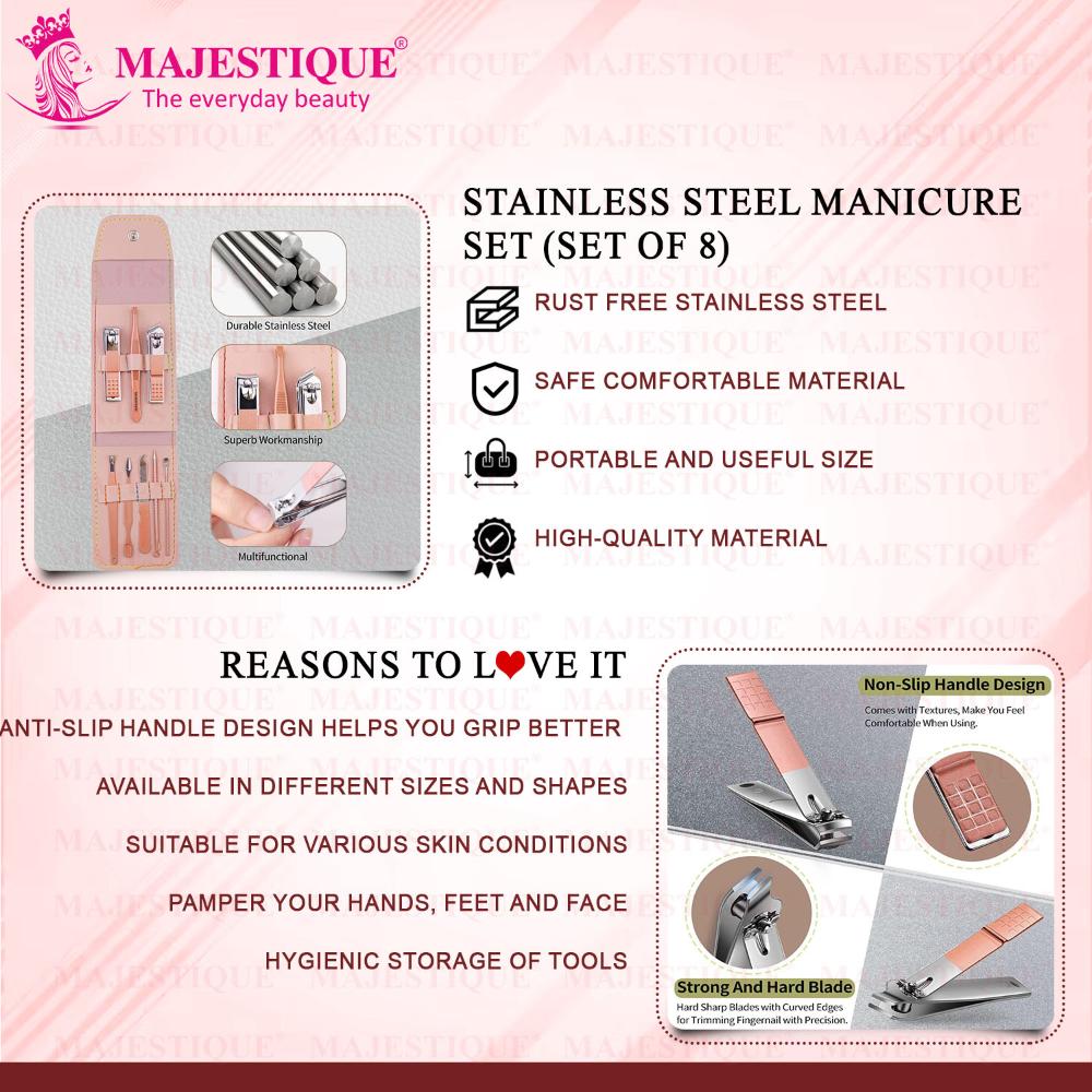 Stainless Steel Manicure And Pedicure Set